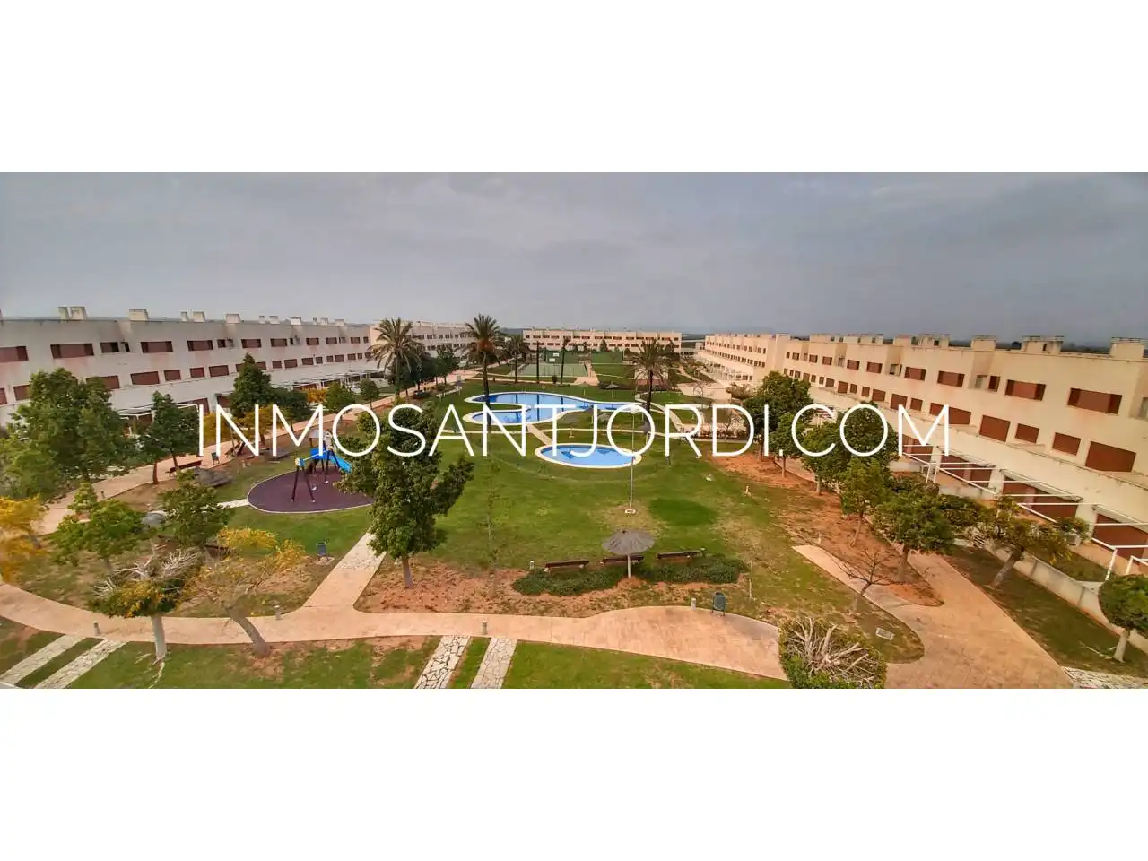 Exterior view of Flat for rent in San Jorge / Sant Jordi  with Air Conditioner, Terrace and Storage room
