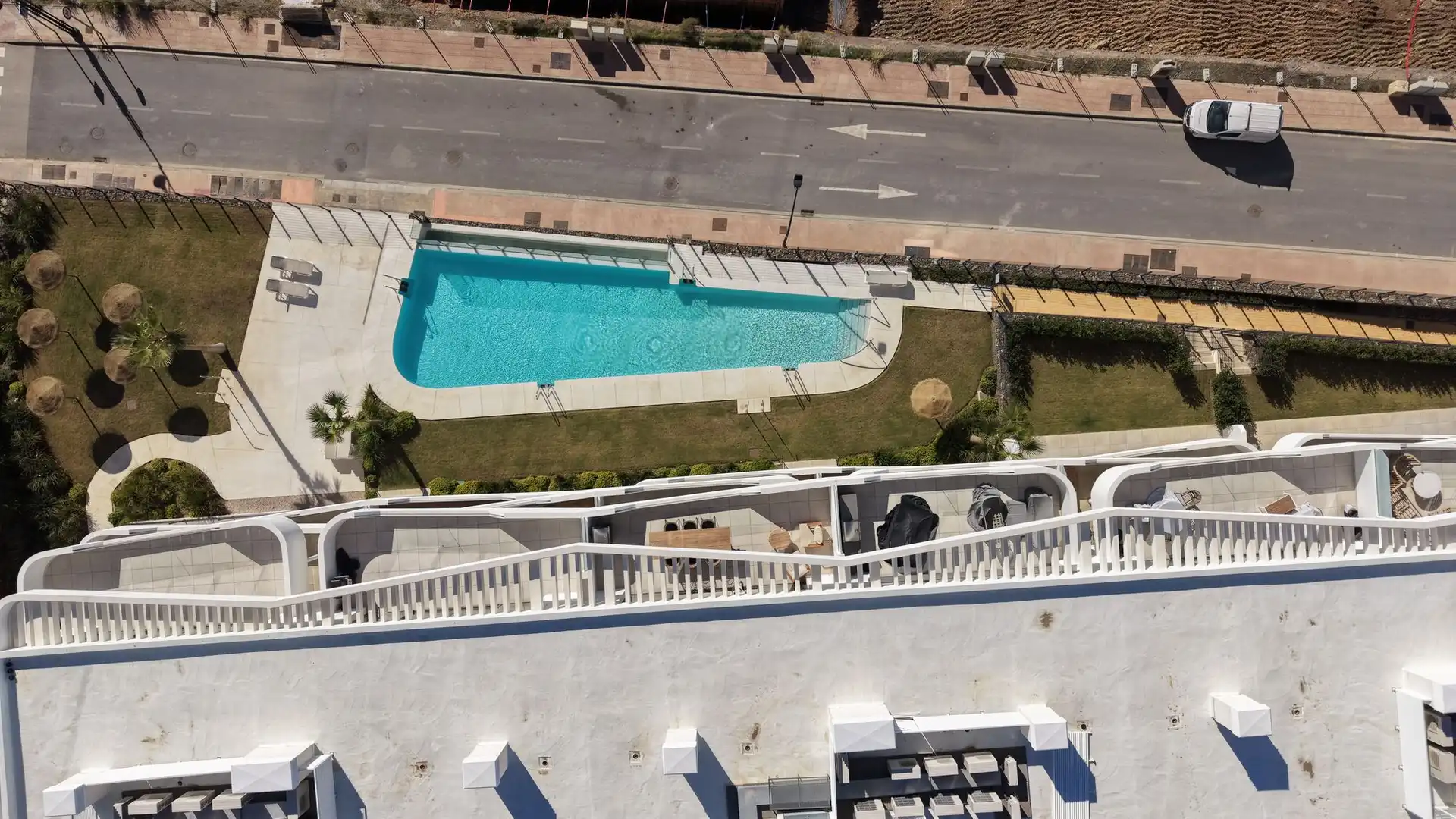 Schwimmbecken von Dachboden zum Verkauf in Fuengirola mit Terrasse