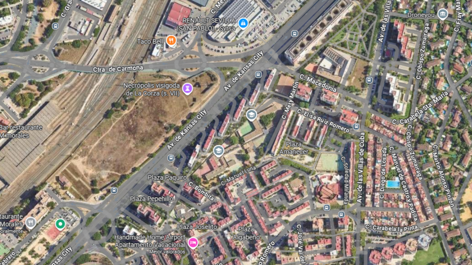 Vista exterior de Pis en venda en  Sevilla Capital