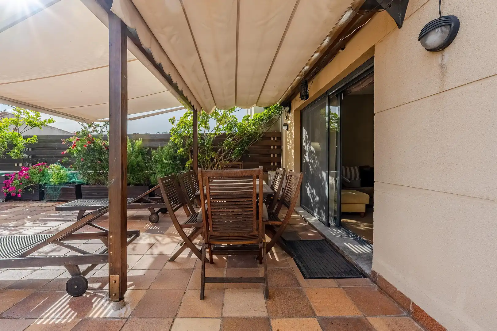 Terraza de Casa o chalet en venta en Vallirana con Aire acondicionado, Calefacción y Jardín privado