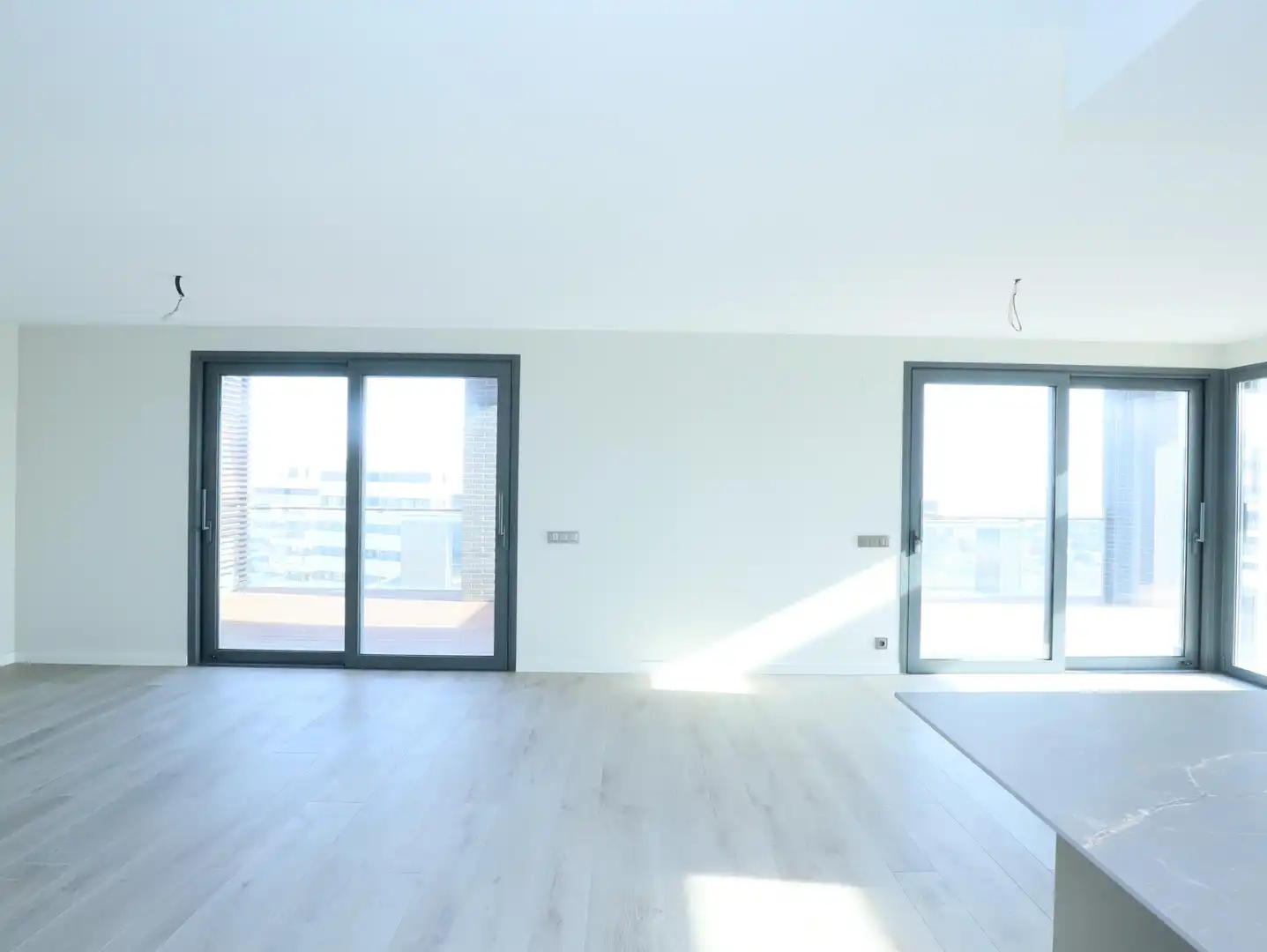 Sala de estar de Ático en venta en Esplugues de Llobregat con Aire acondicionado, Calefacción y Jardín privado