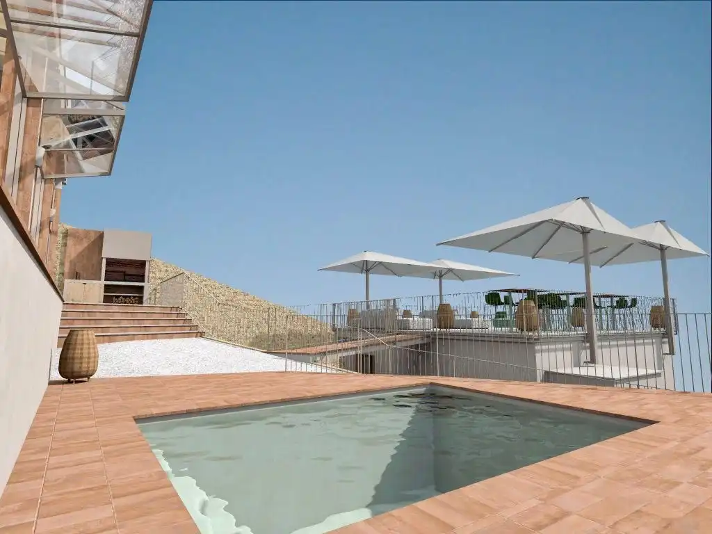 Terraza de Casa o chalet en venta en Barcelona con Jardín privado, Terraza y Piscina
