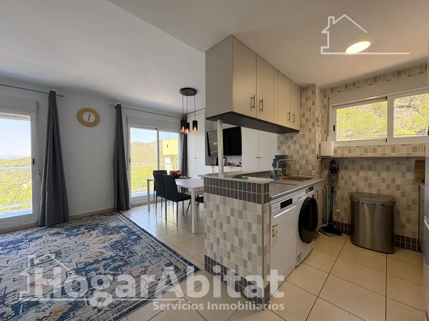 Cocina de Casa o chalet en venta en Almiserà con Aire acondicionado, Calefacción y Terraza