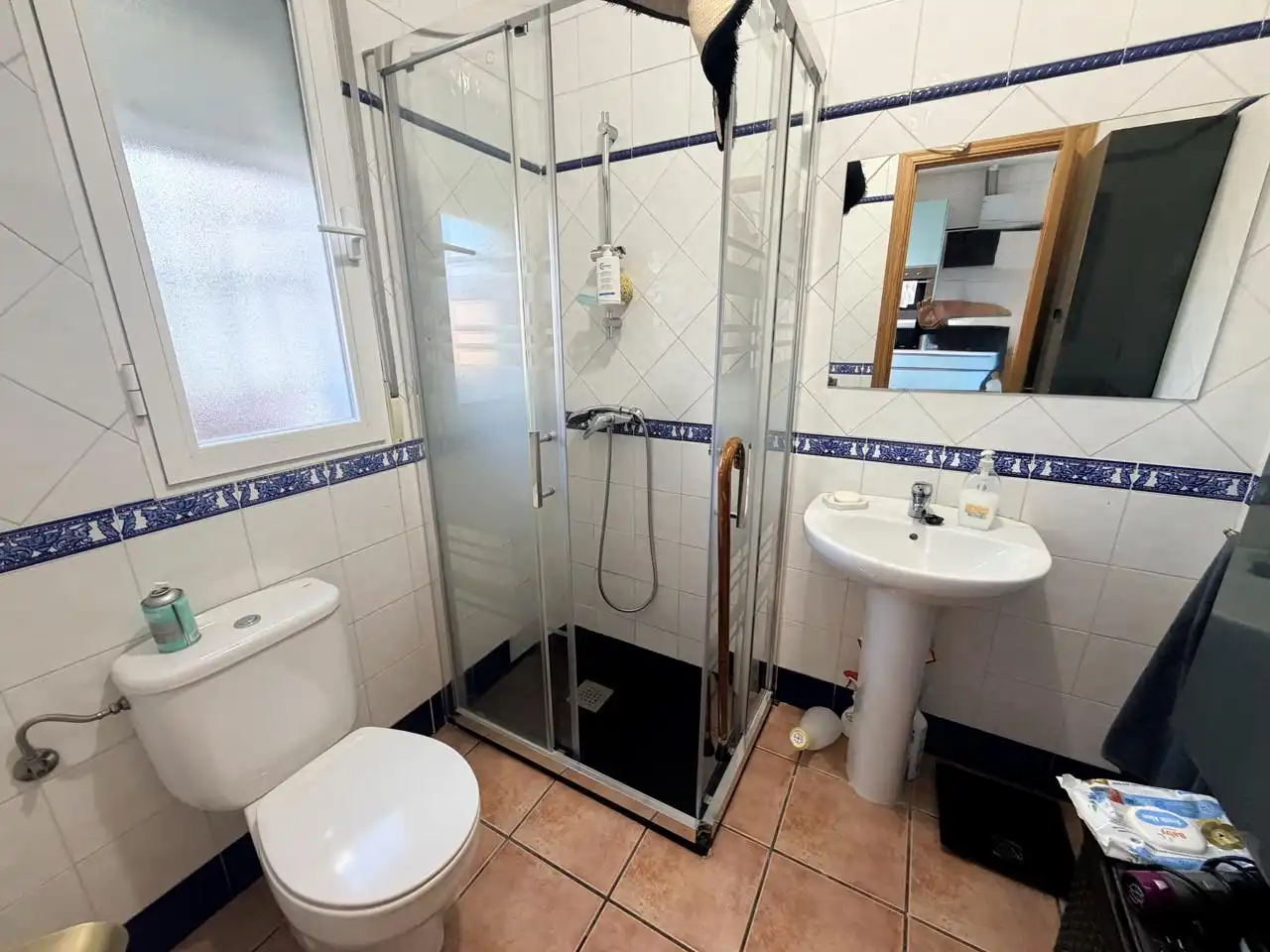 Baño de Casa adosada en venta en El Carpio de Tajo con Aire acondicionado, Terraza y Piscina