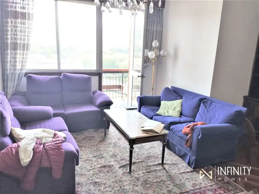 Sala de estar de Piso de alquiler en Bilbao  con Calefacción y Terraza