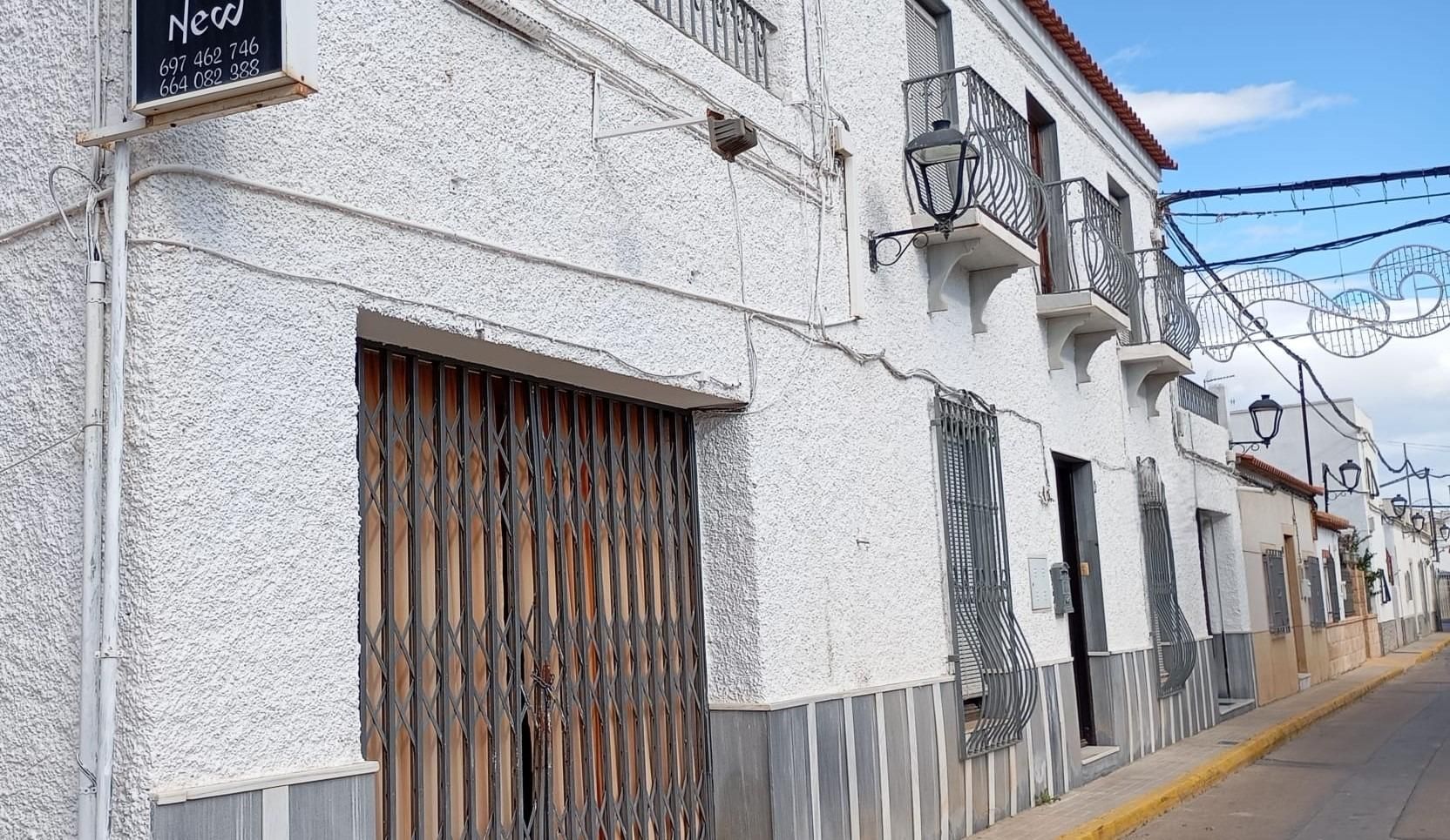 Exterior view of Single-family semi-detached for sale in Los Gallardos  with Private garden, Terrace and Balcony
