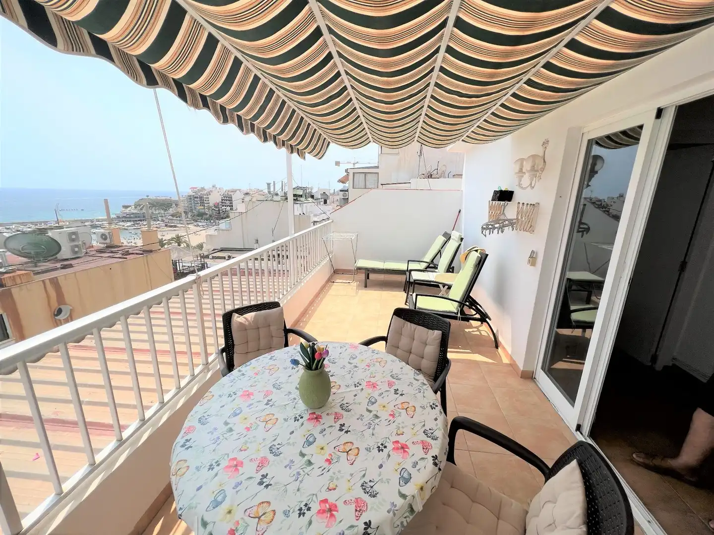 Terraza de Ático de alquiler en Benidorm con Terraza