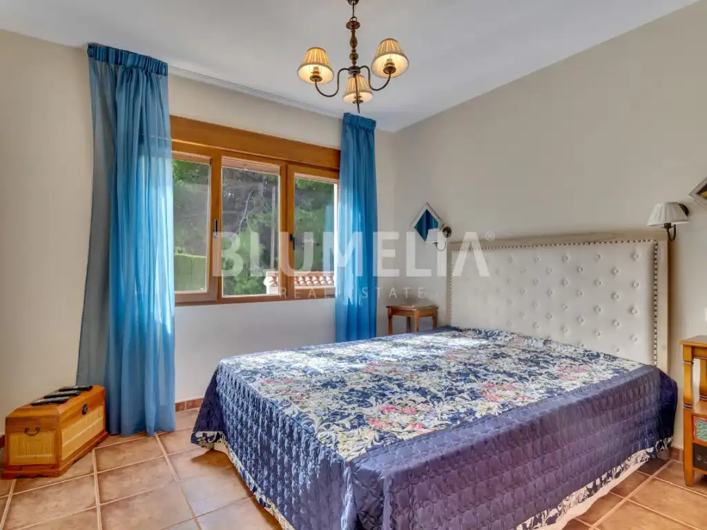 Bedroom of Houses for sale in Dénia  with Air Conditioner, Private garden and Terrace