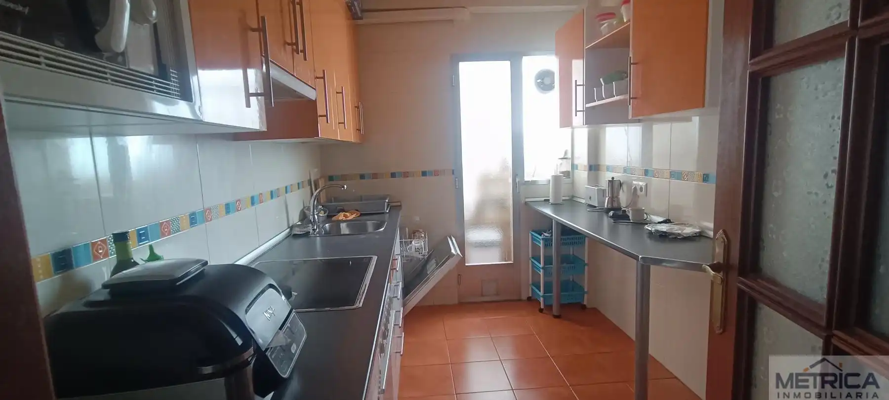 Cuina de Pis de lloguer en Salamanca amb Calefacció, Moblat i Balcó