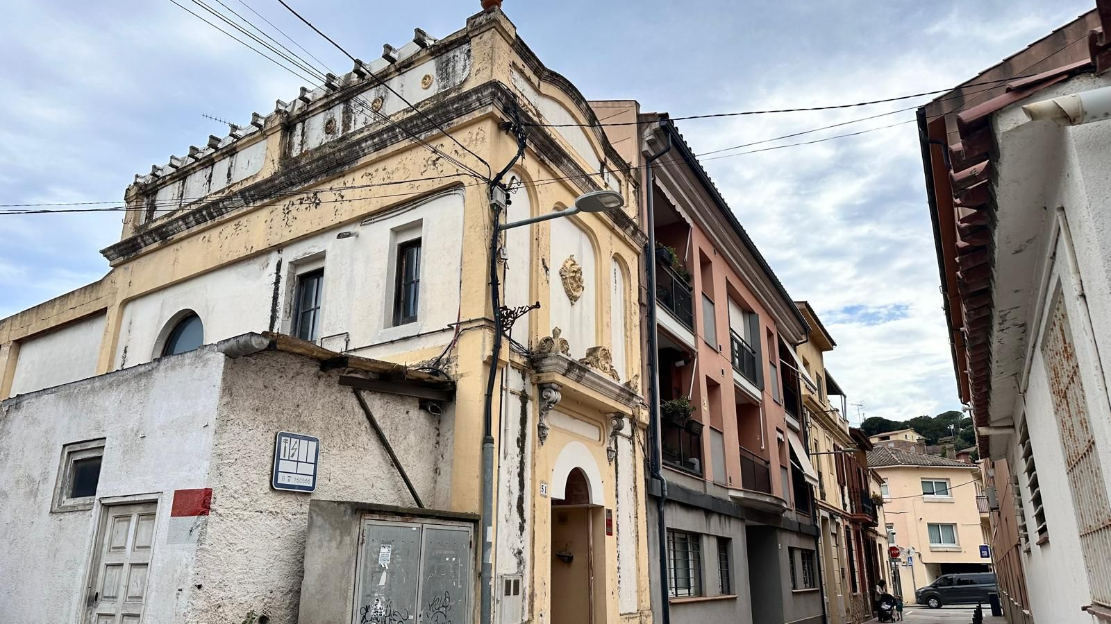 Exterior view of Single-family semi-detached for sale in Sant Andreu de Llavaneres