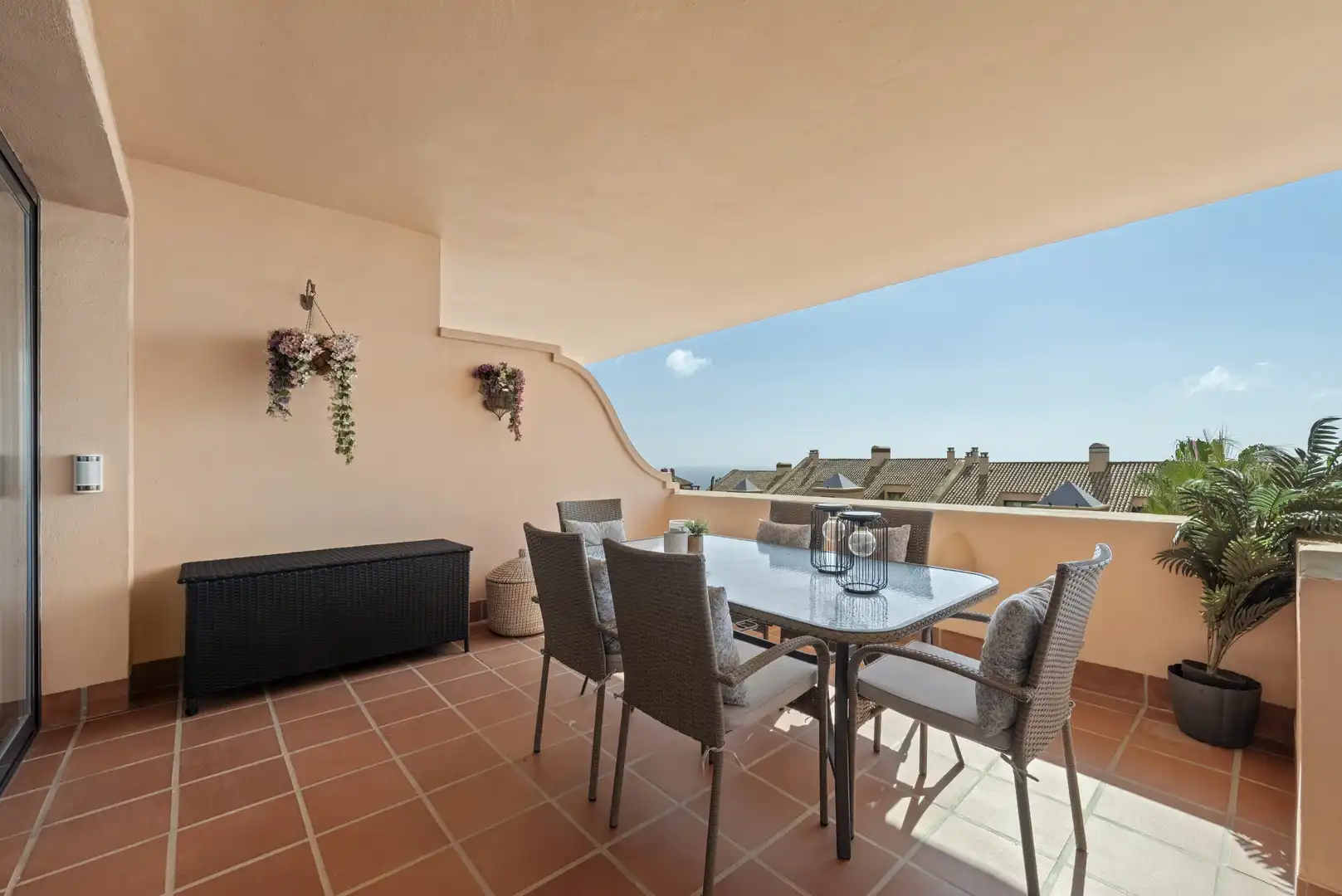 Terraza de Ático en venta en Mijas con Aire acondicionado, Terraza y Piscina