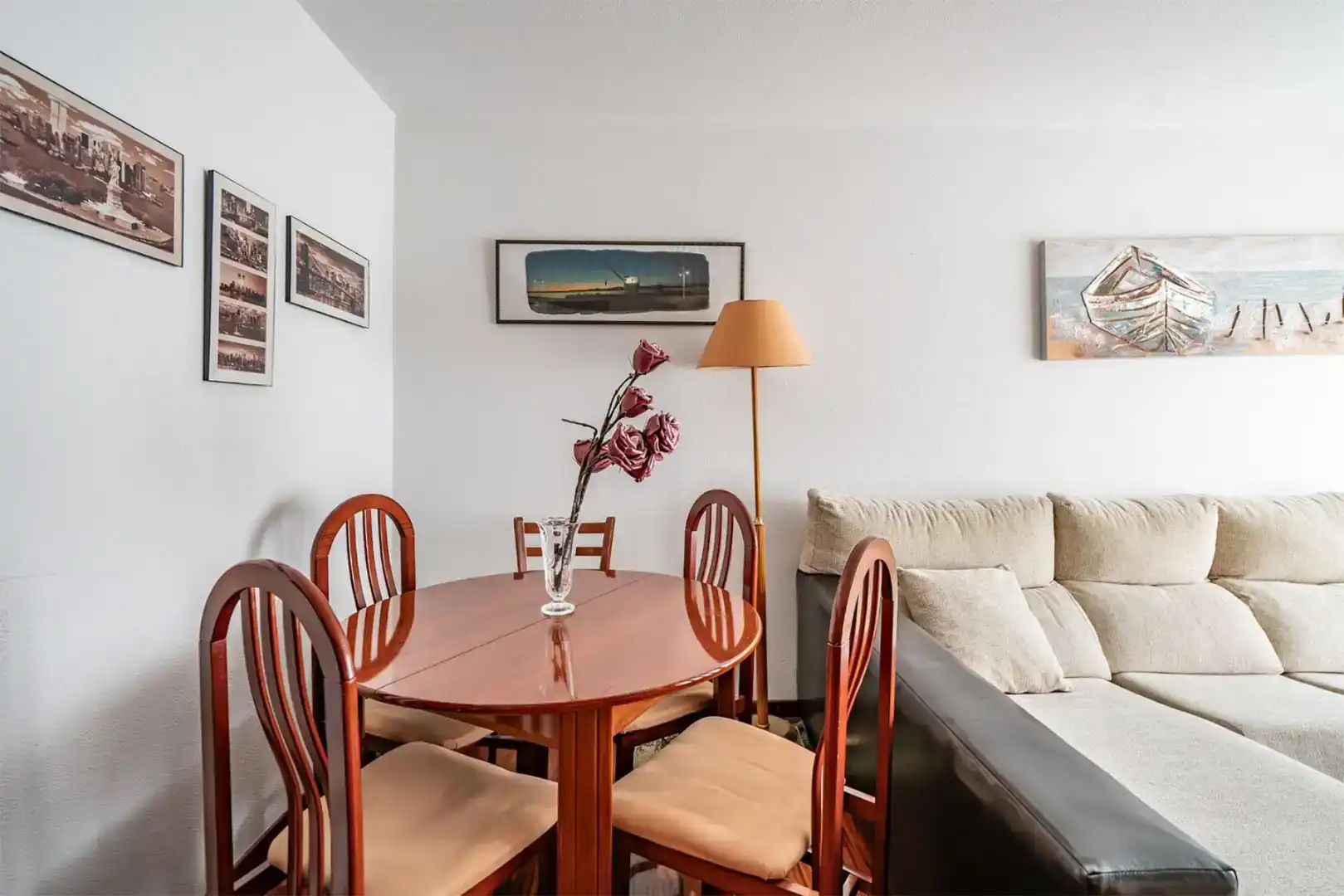 Esszimmer von Wohnung zur Miete in Santander mit Balkon