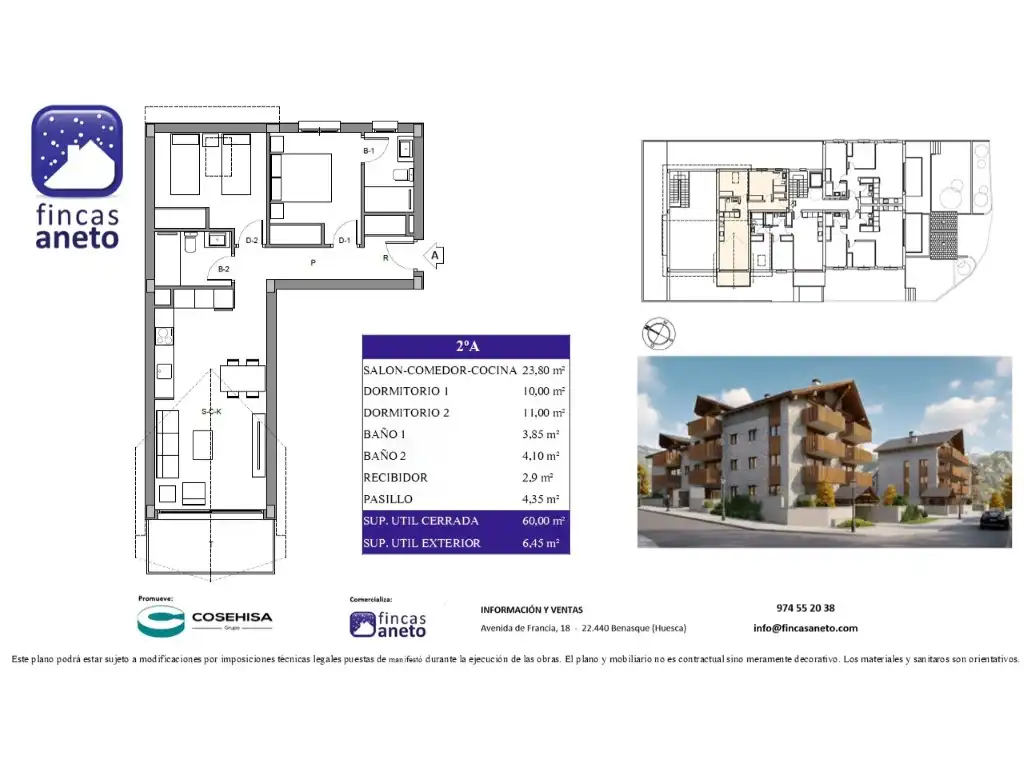 Apartment mit Aufzug zum Verkauf in Calle Remascaro, imagen 2