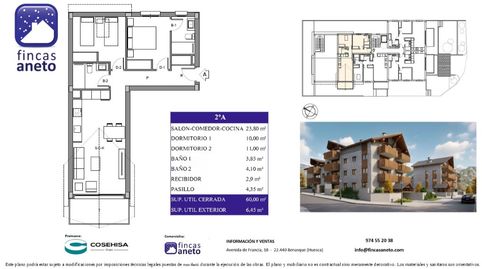 Foto 2 de Apartamento en venta en Calle Remascaro, Benasque, Huesca