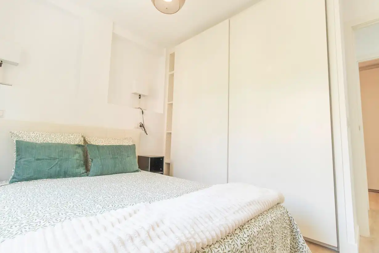 Schlafzimmer von Wohnung zum Verkauf in Madrid mit Klimaanlage, Heizung und Terrasse