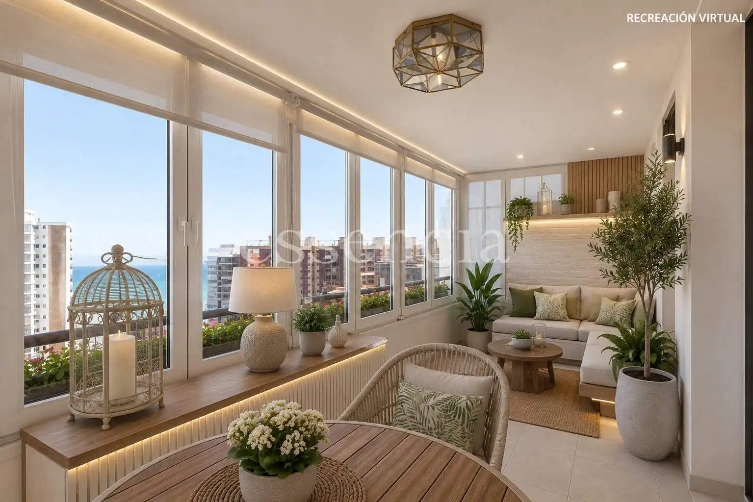 Wohnzimmer von Wohnungen zum Verkauf in Gandia mit Terrasse, Balkon und Gemeinschaftspool