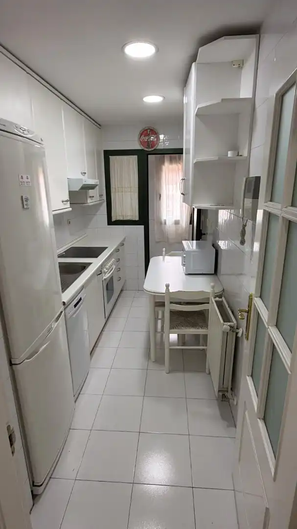 Kitchen of Flat for sale in Madrid  with Air Conditioner, Heating and Storage room