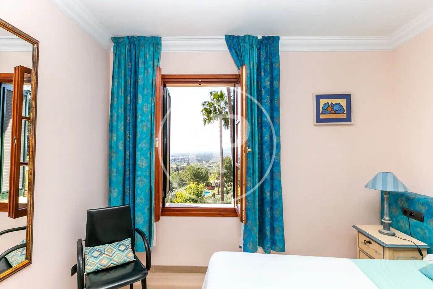 Bedroom of Houses for rent in Bunyola  with Air Conditioner, Heating and Private garden