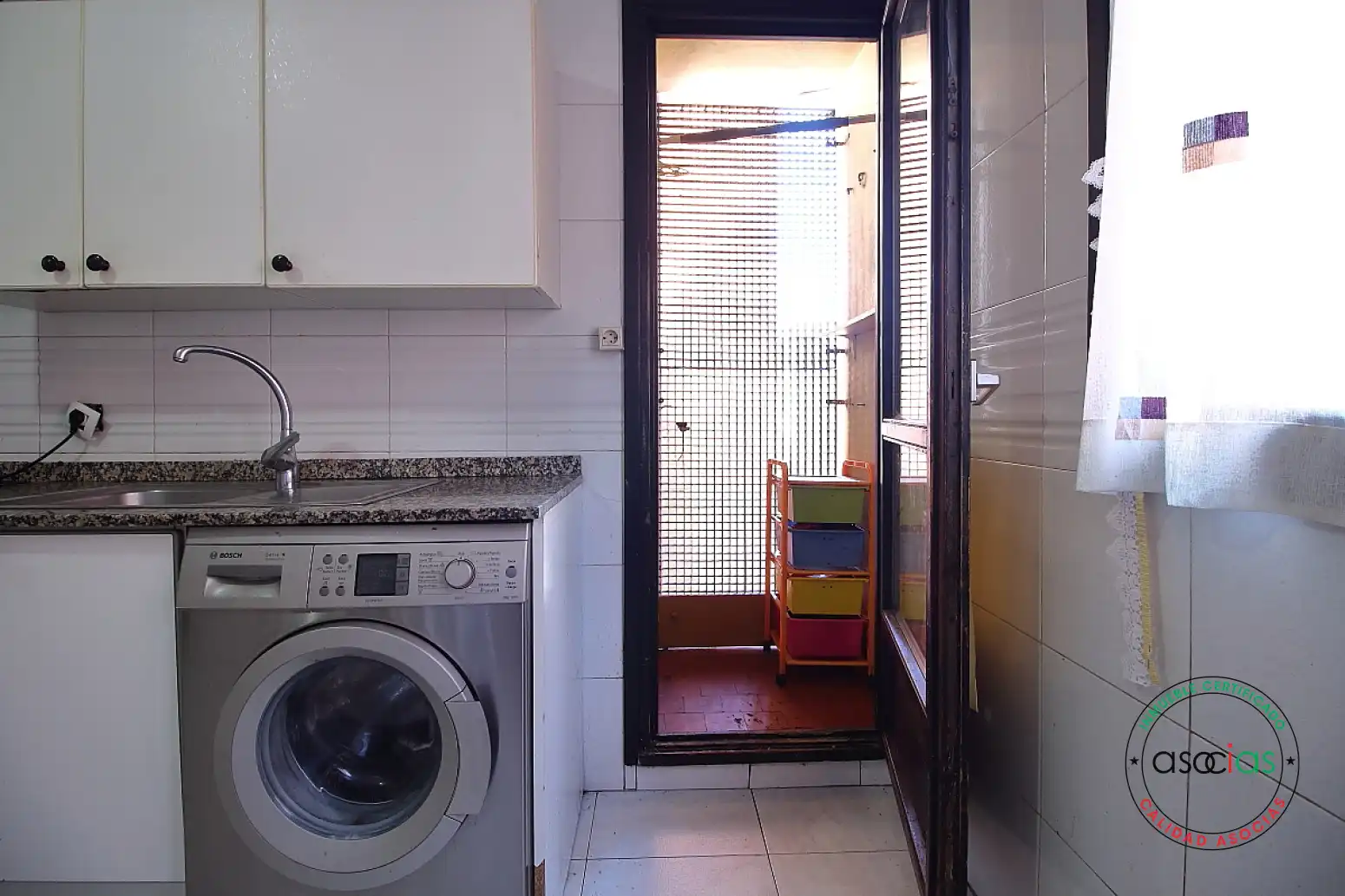 Cocina de Piso en venta en Gijón  con Calefacción, Parquet y Terraza