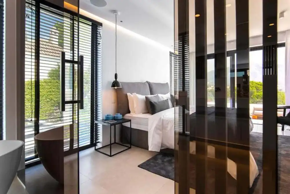 Bedroom of Houses for rent in Marbella  with Air Conditioner, Terrace and Swimming Pool