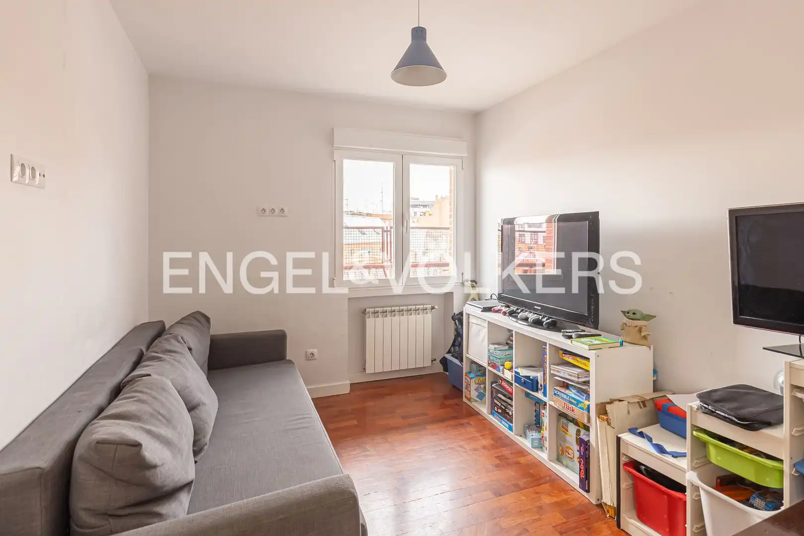 Sala de estar de Ático en venta en Madrid con Aire acondicionado, Calefacción y Terraza