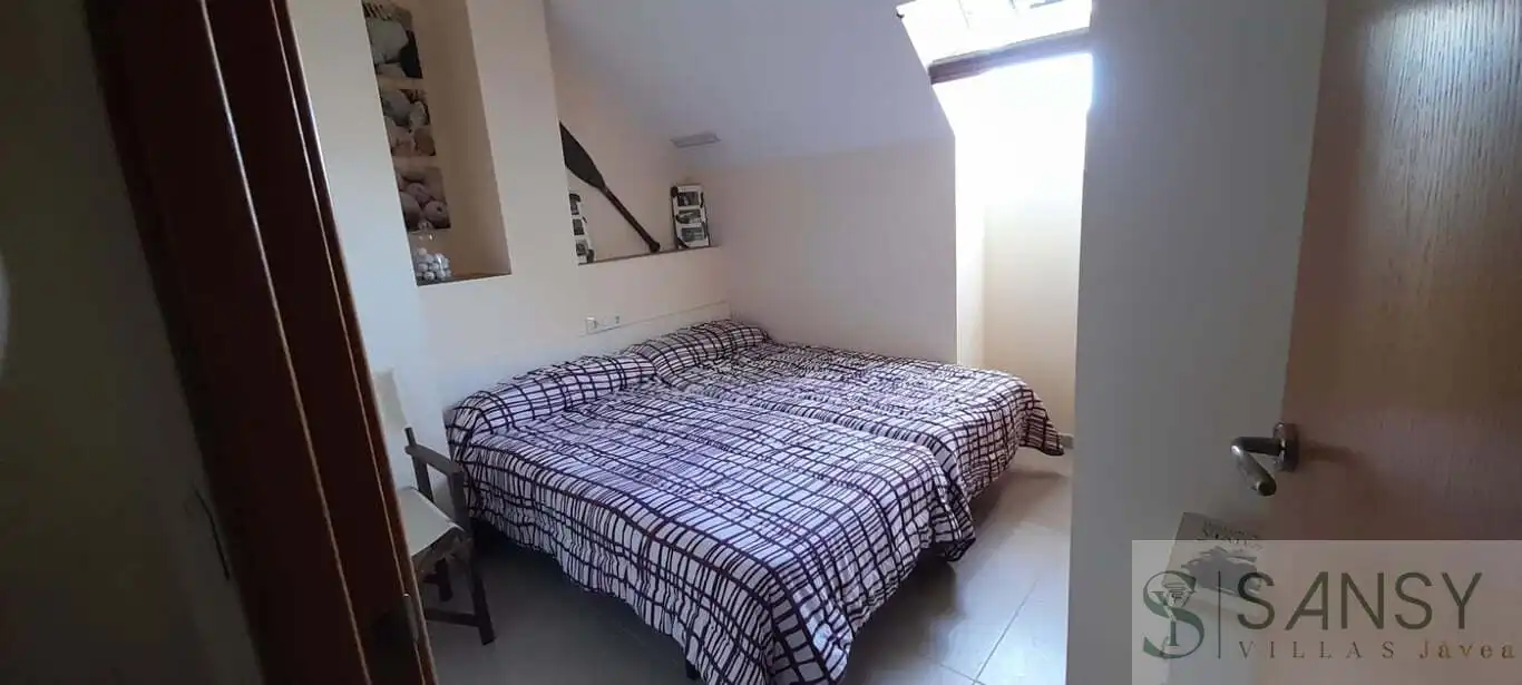 Bedroom of Attic for sale in Dénia  with Air Conditioner, Heating and Community pool
