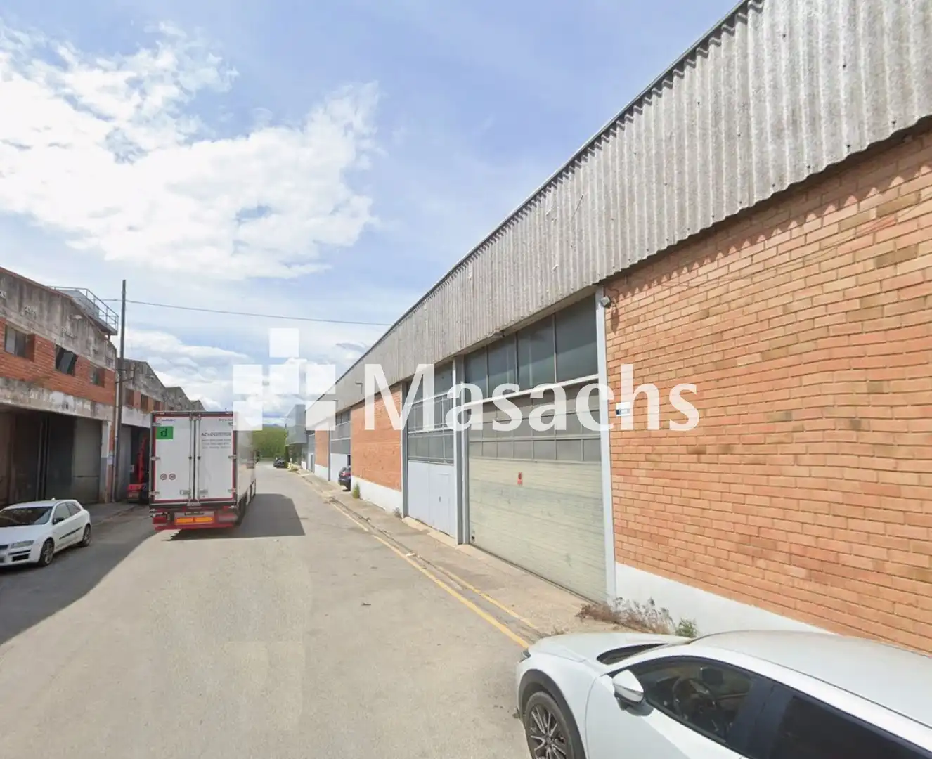 Vista exterior de Nave industrial en venta en Fornells de la Selva