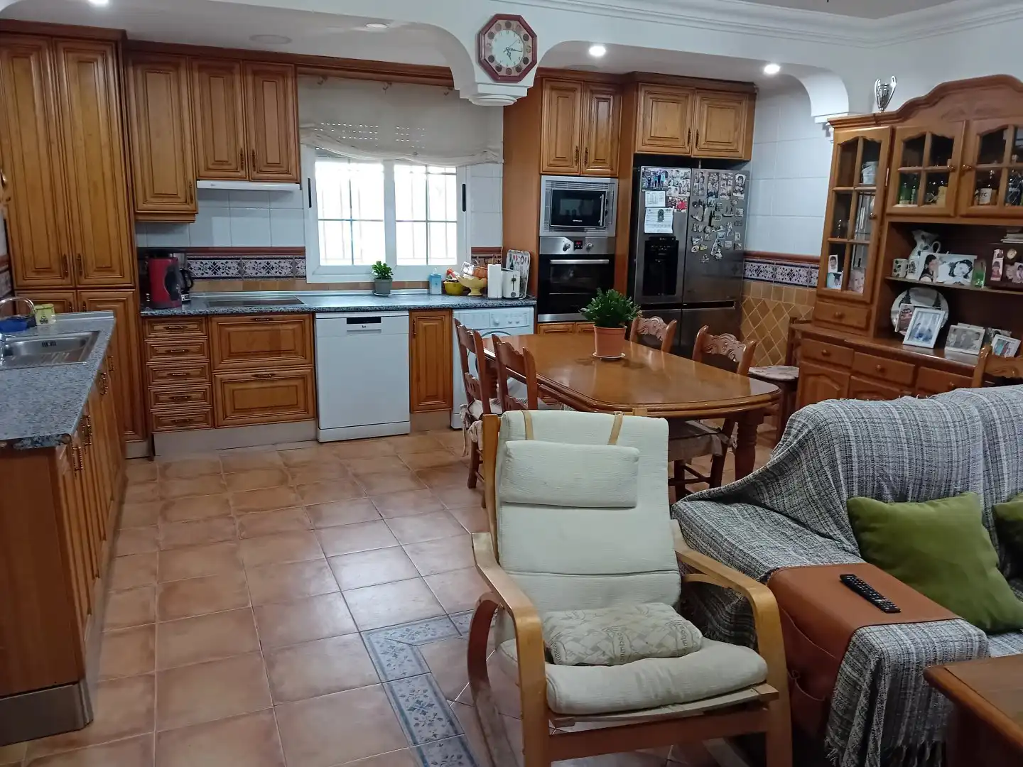Kitchen of Houses for sale in Ciudad Real  with Air Conditioner, Heating and Private garden