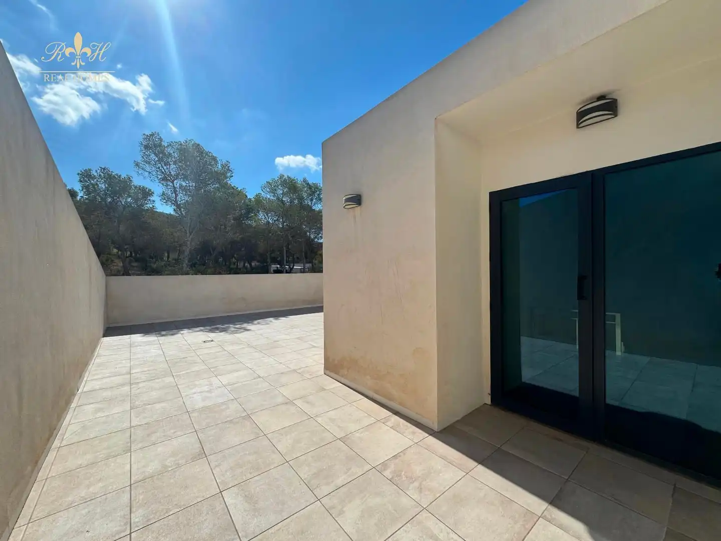 Terrace of Detached homes for sale in L'Alfàs del Pi  with Air Conditioner, Heating and Private garden