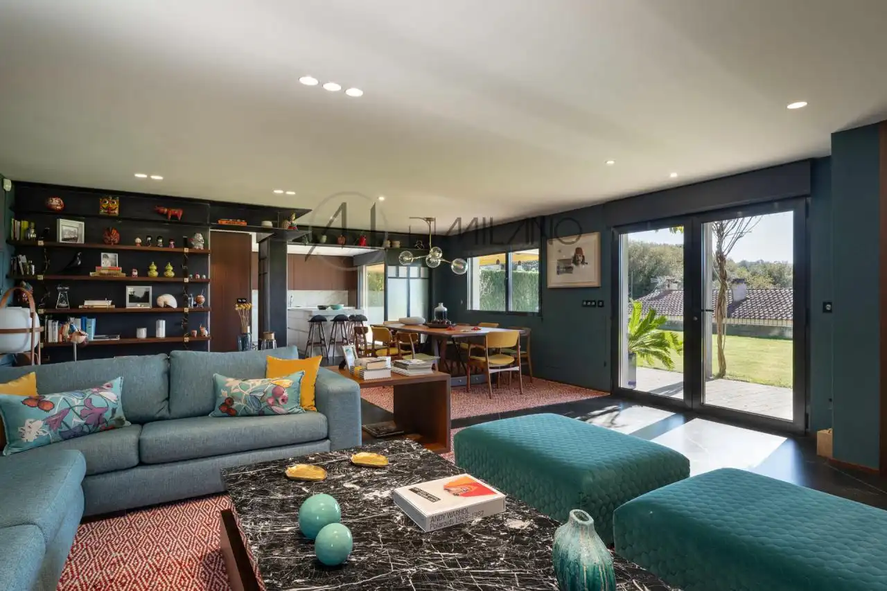 Living room of Houses for sale in Bueu  with Heating, Private garden and Terrace
