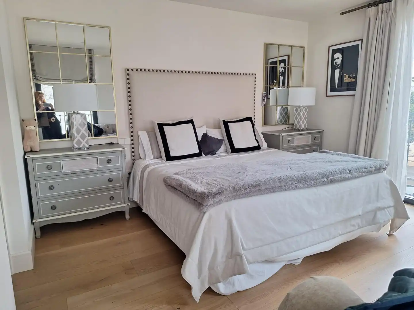 Schlafzimmer von Haus oder Chalet zur Miete in Madrid mit Klimaanlage, Heizung und Privatgarten