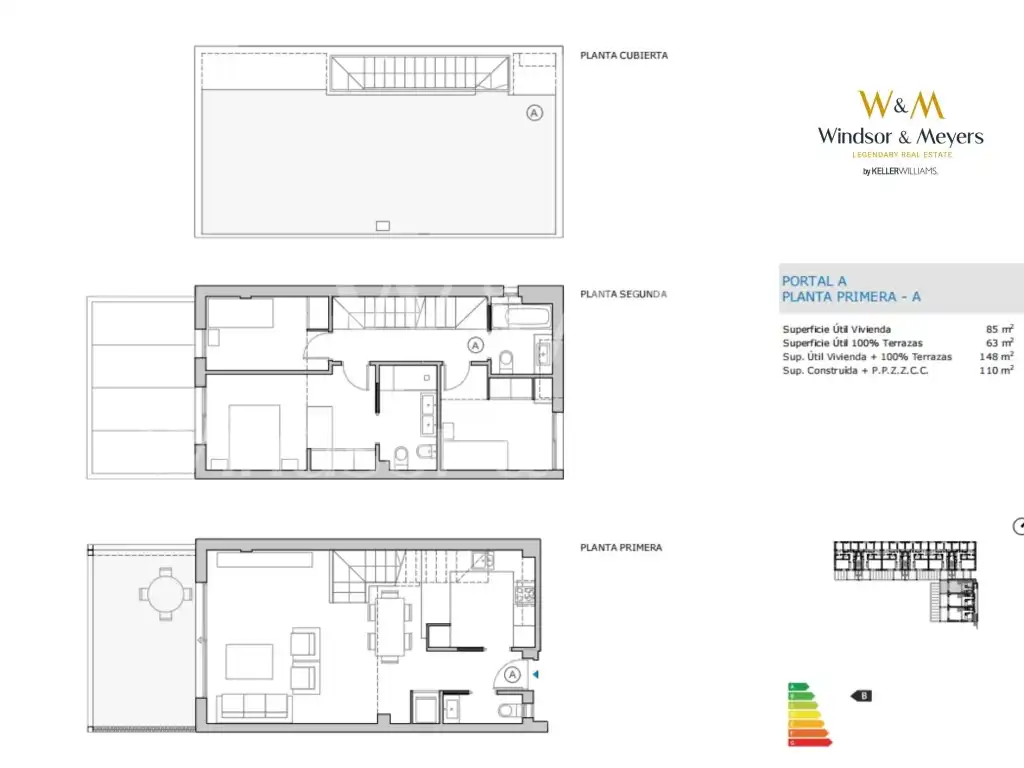 Wohnung zum Verkauf in Eivissa mit Klimaanlage, Terrasse und Schwimmbad
