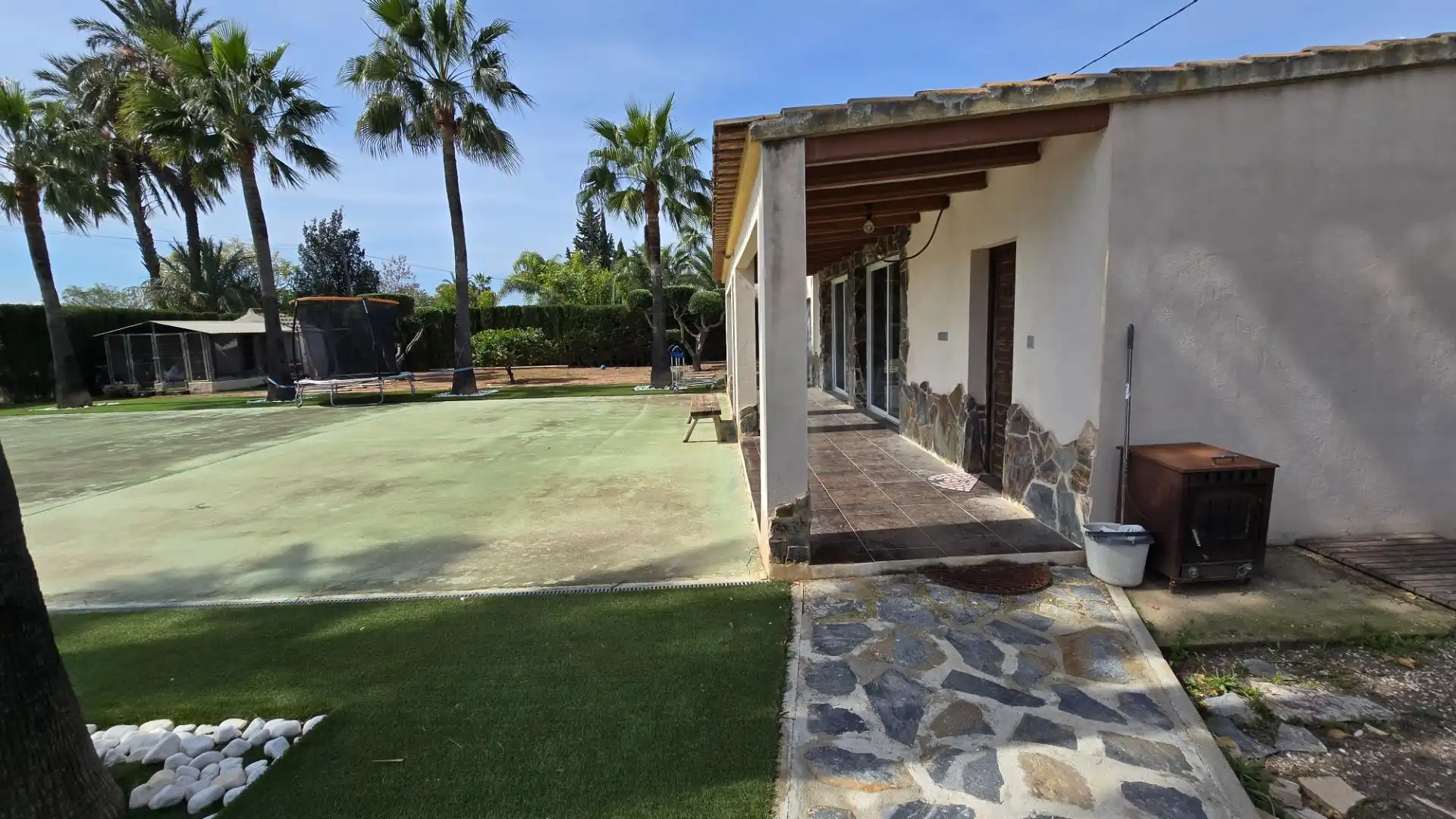 Garden of Houses for sale in Elche / Elx  with Air Conditioner, Private garden and Terrace