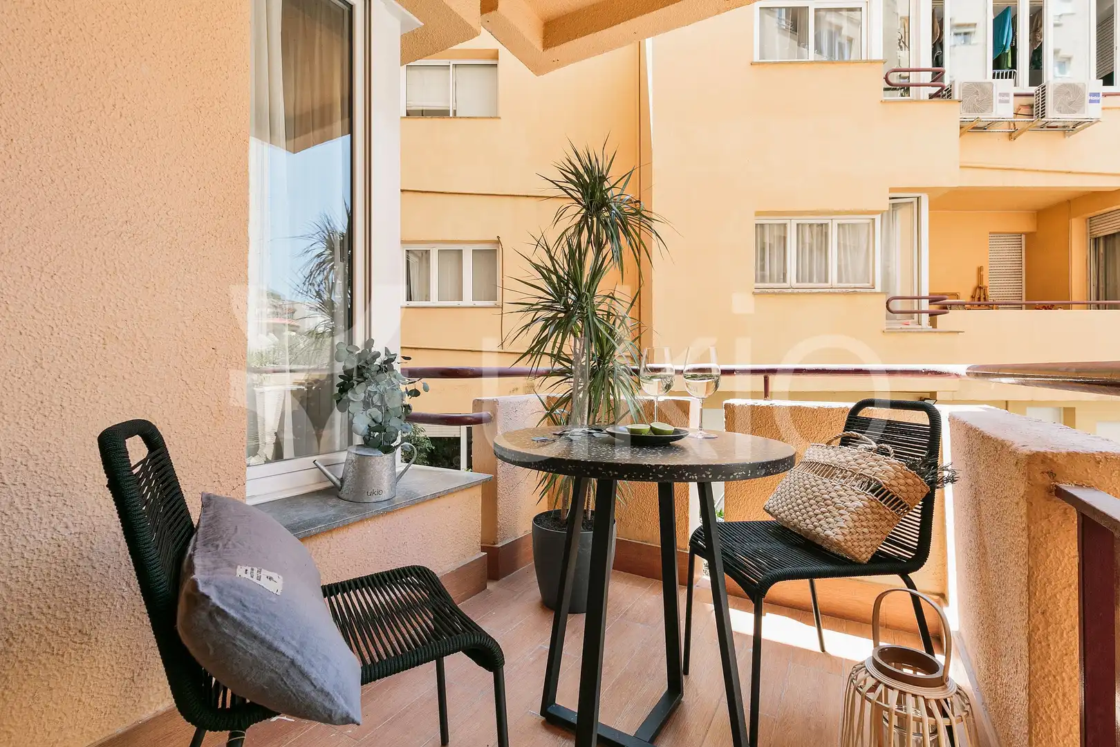 Habitación de Apartamento de alquiler en Barcelona con Aire acondicionado, Calefacción y Amueblado