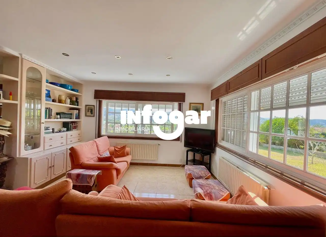 Living room of Houses for sale in O Rosal    with Heating, Private garden and Terrace