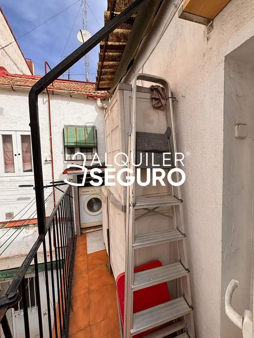 Balcony of Flat for rent in Puente de Vallecas