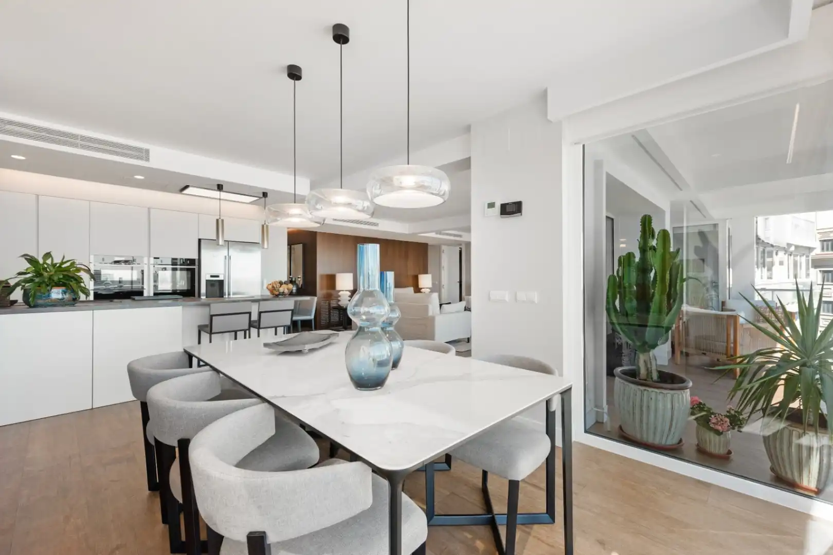 Comedor de Apartamento en venta en Málaga con Aire acondicionado, Calefacción y Terraza