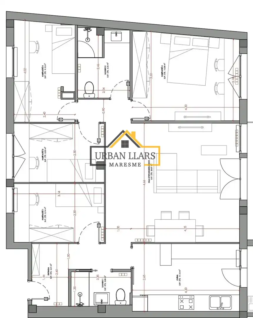 Piso con terraza en venta en Horta - Guinardó, imagen 26