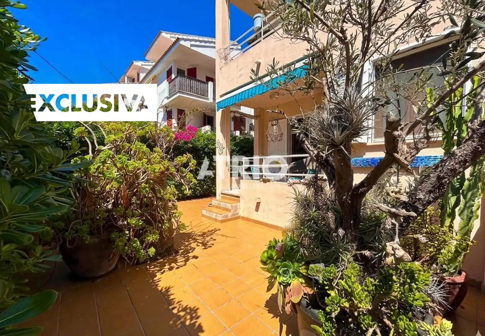 Vista exterior de Piso en venta en Santa Margalida con Aire acondicionado, Jardín privado y Terraza