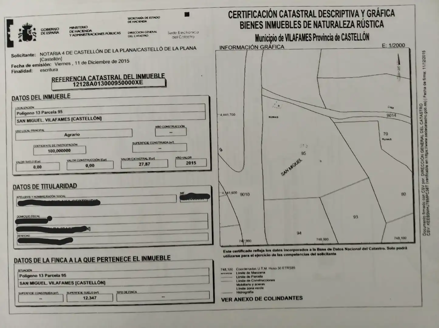 Terreny rústic en venda a Vilafamés, imagen 3