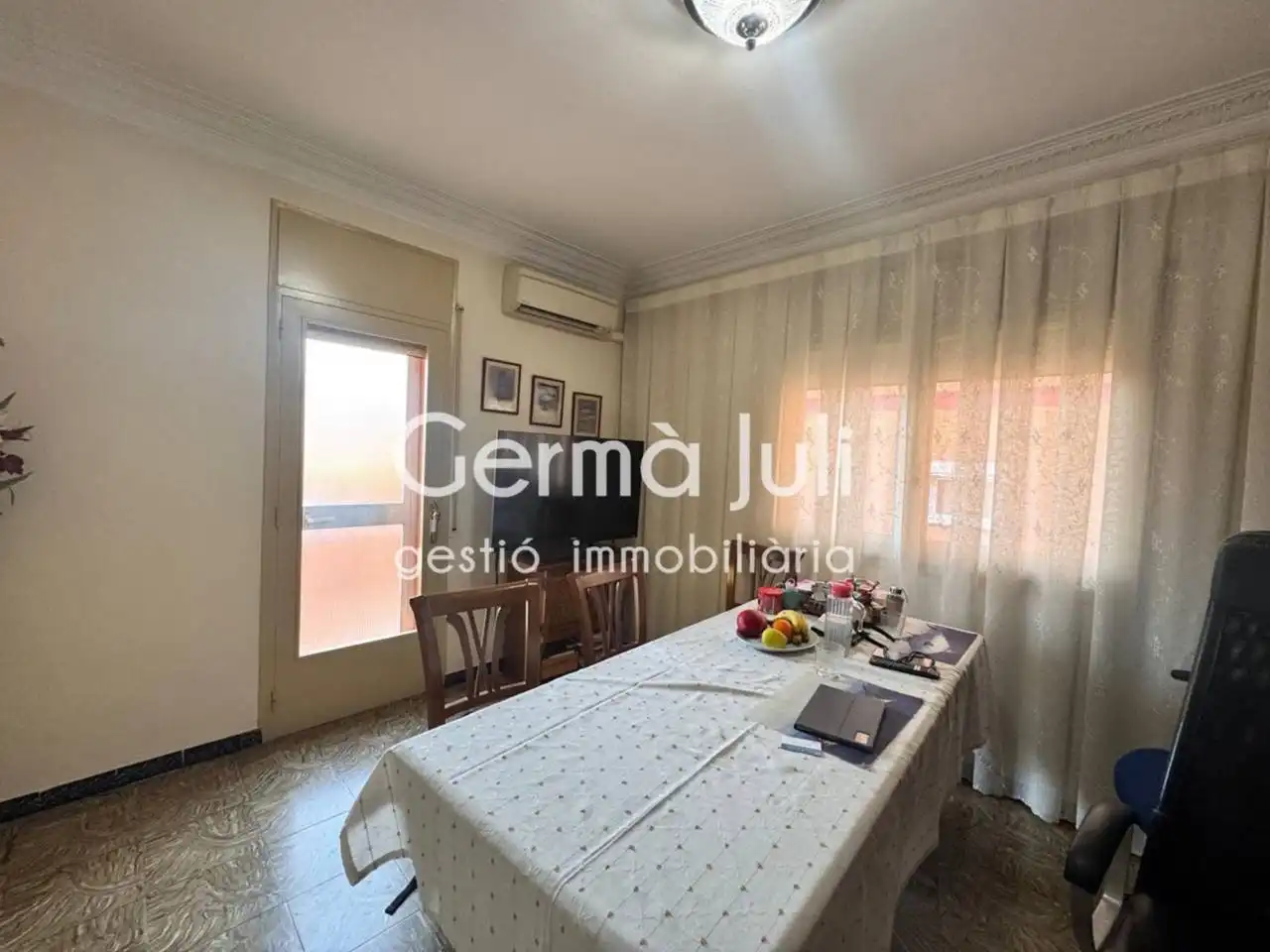 Comedor de Piso en venta en Badalona con Aire acondicionado, Jardín privado y Terraza