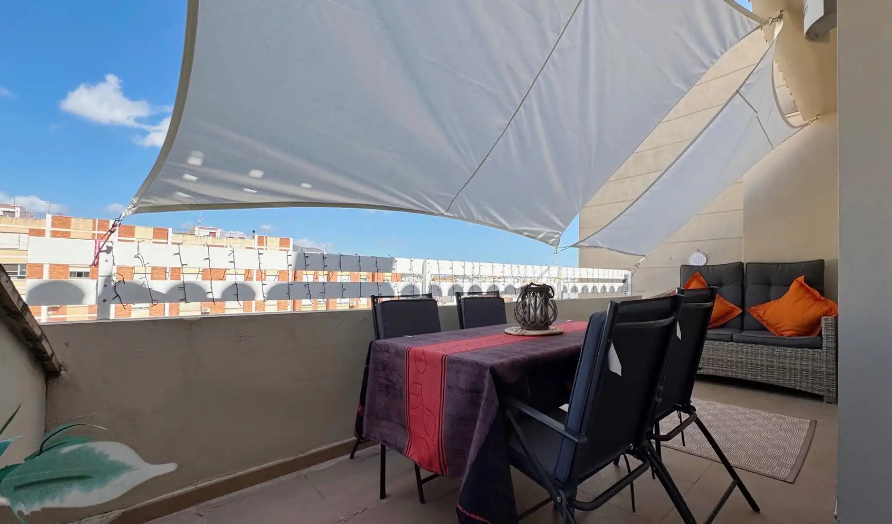 Terrace of Attic for sale in Pego  with Air Conditioner, Private garden and Terrace