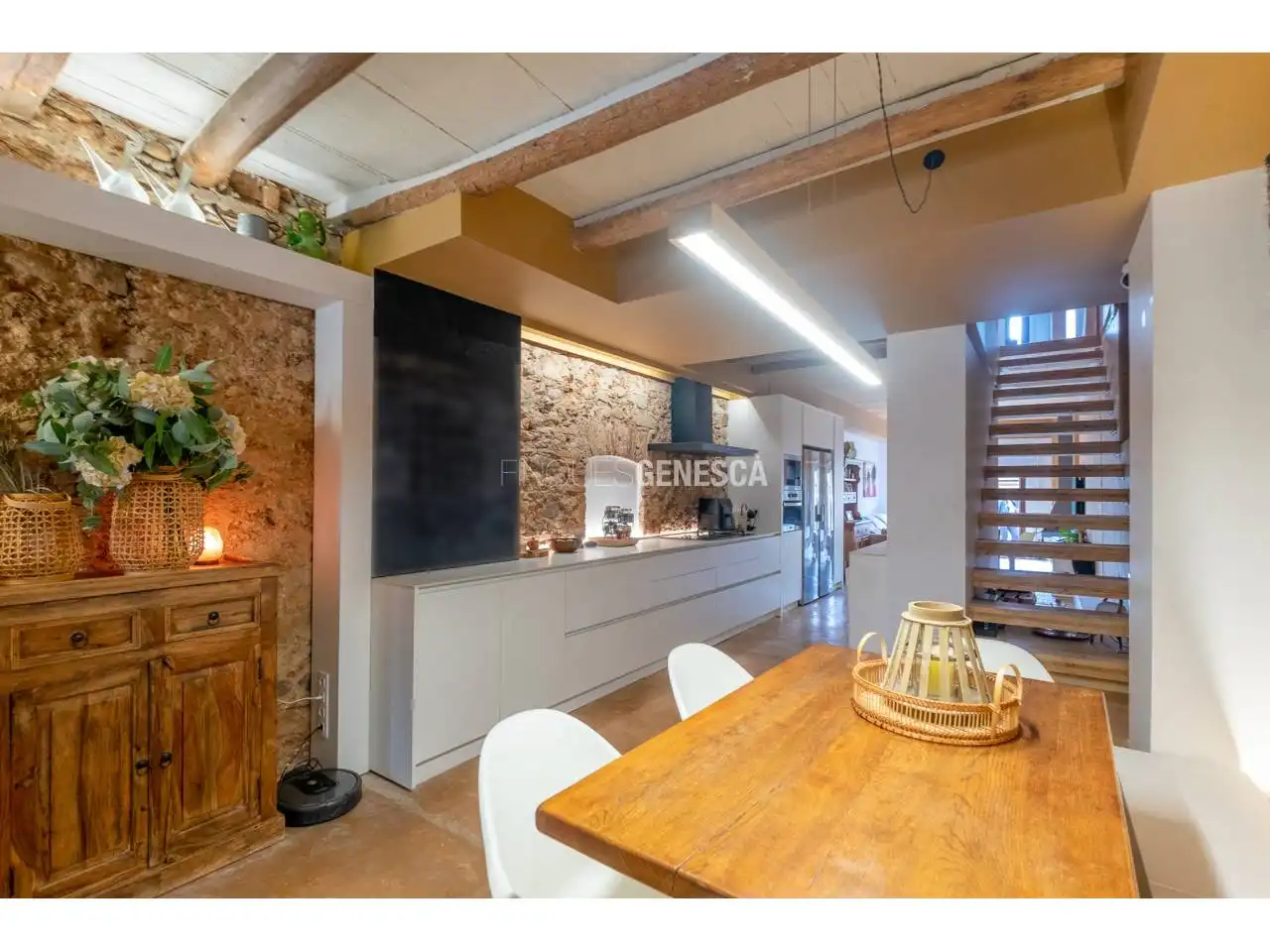 Kitchen of Houses for sale in Matadepera  with Heating, Private garden and Parquet flooring