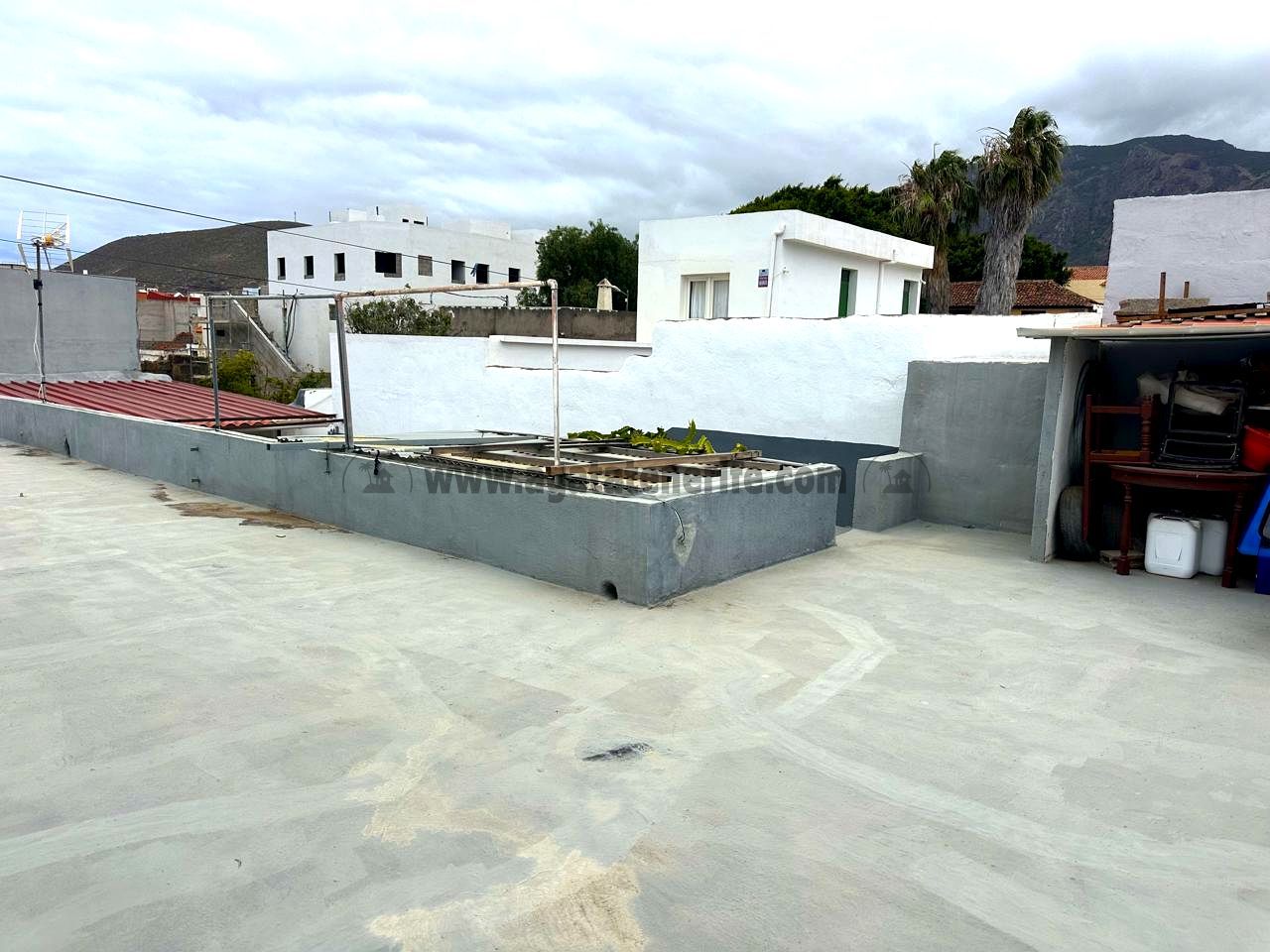 Vista exterior de Casa o xalet en venda en Buenavista del Norte amb Terrassa