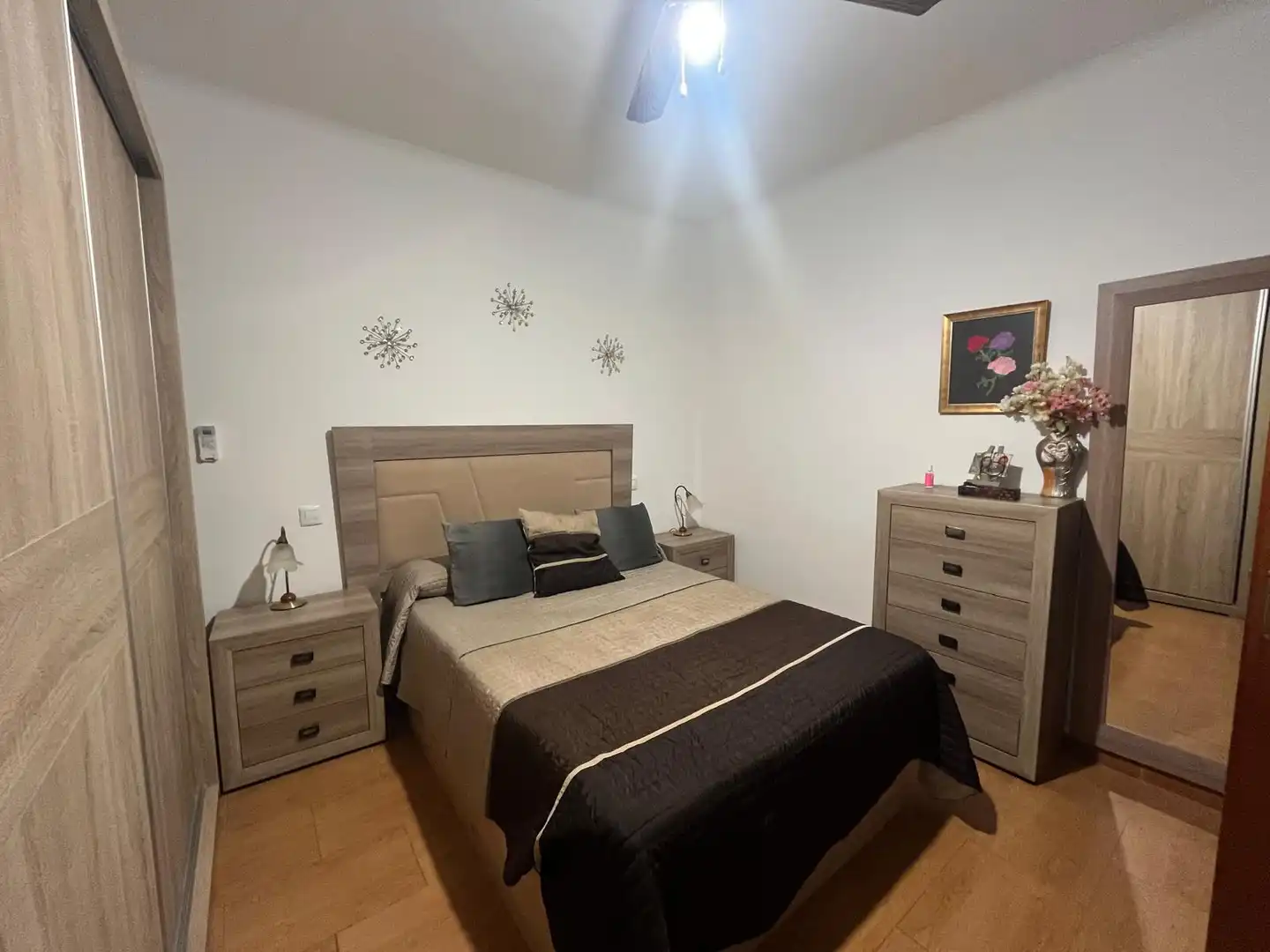 Habitación de Casa o chalet en venta en Manzanares con Jardín privado, Trastero y Amueblado