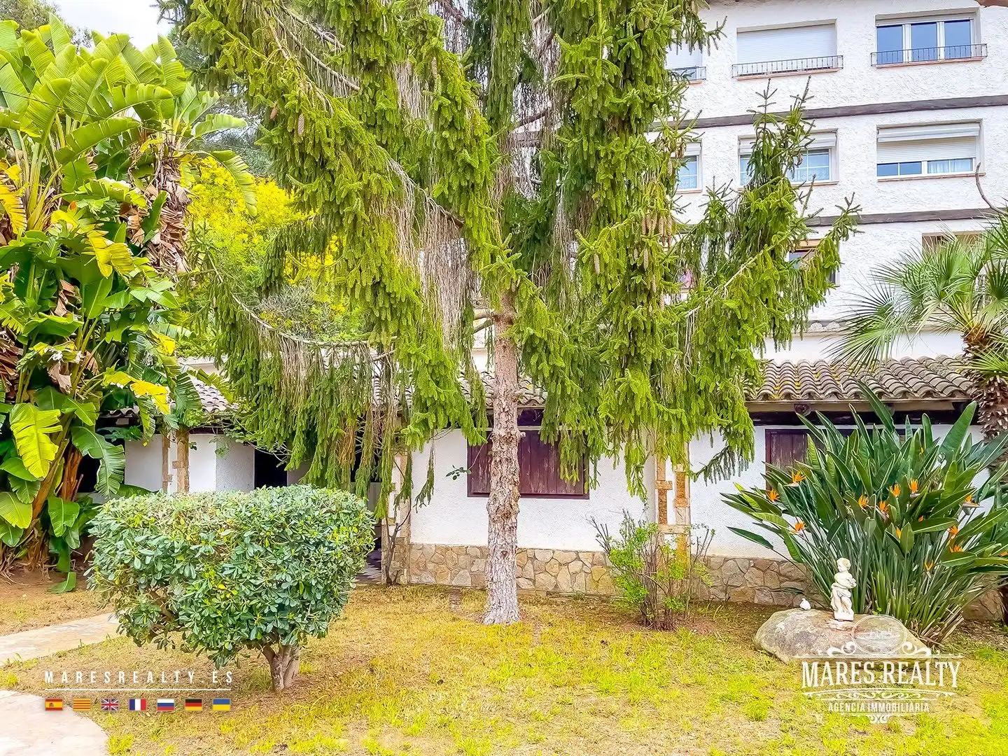 Jardín de Casa o chalet en venta en Lloret de Mar con Aire acondicionado, Calefacción y Jardín privado