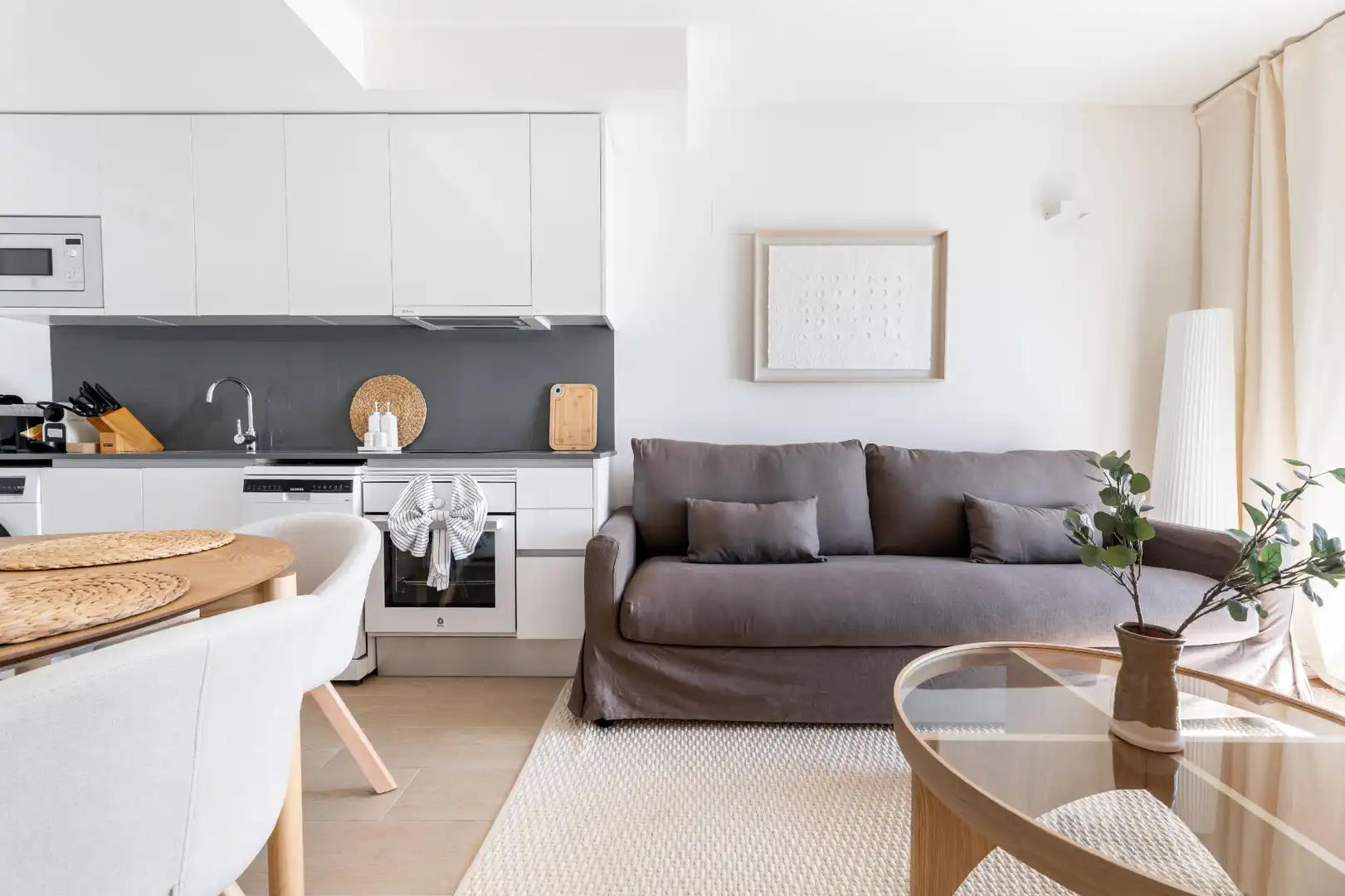 Living room of Apartments for rent in Madrid  with Air Conditioner, Heating and Terrace