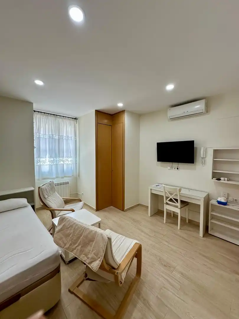 Sala de estar de Piso de alquiler en Madrid con Aire acondicionado y Calefacción