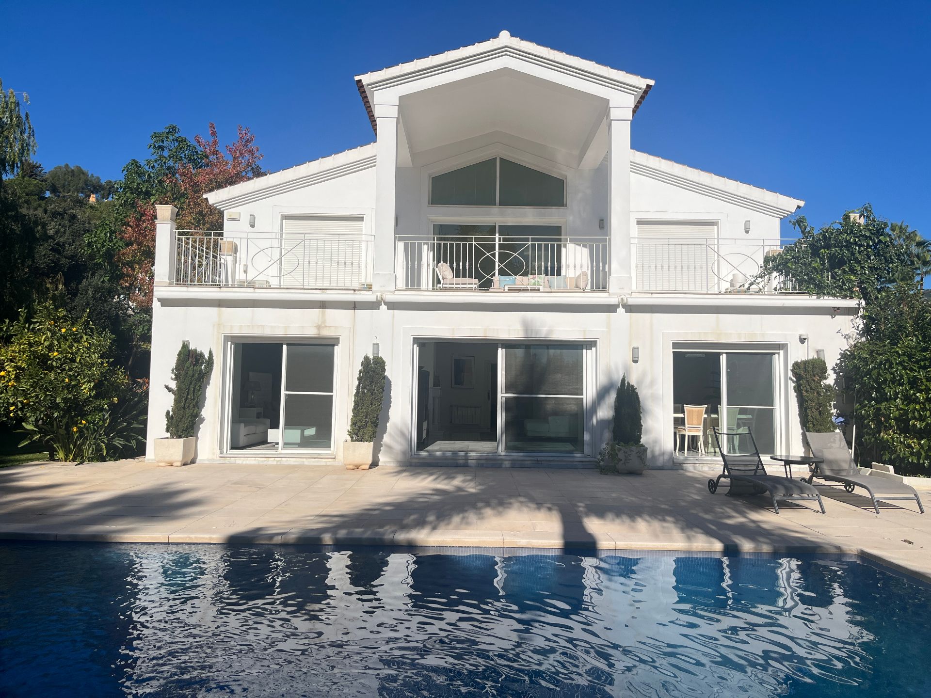 Exterior view of House or chalet to rent in Marbella  with Air Conditioner, Heating and Private garden