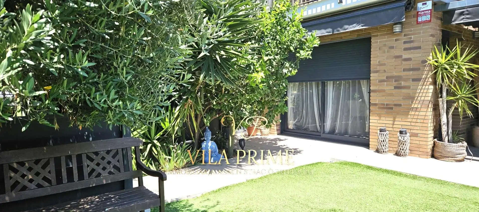 Terrassa de Casa o xalet de lloguer en Cabrera de Mar amb Aire condicionat, Calefacció i Jardí privat